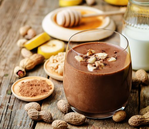 Banana peanut Butter smoothie